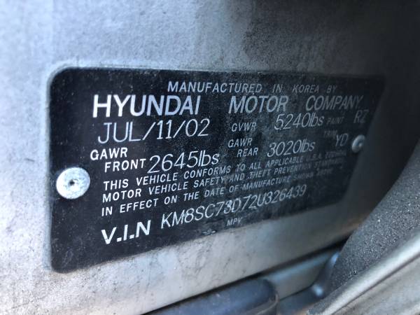🚗 2002 HYUNDAI SANTA FE GLS AWD 4dr SUV - cars & trucks - by dealer... for sale in Milford, CT – photo 20