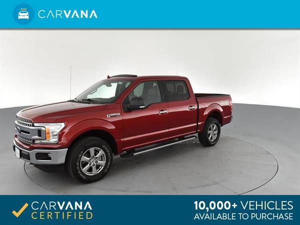 2018 Ford F150 SuperCrew Cab XL Pickup 4D 5 1/2 ft pickup Dk. Red - for sale in Eaton Rapids, MI – photo 6