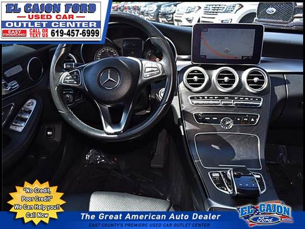 2016 Mercedes-Benz C-Class SEDAN-EZ FINANCING-LOW DOWN! EL CAJON FORD for sale in Santee, CA – photo 16