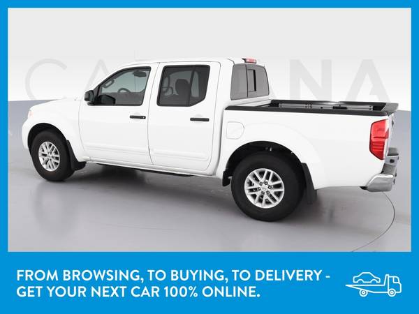 2017 Nissan Frontier Crew Cab SL Pickup 4D 5 ft pickup White for sale in Revere, MA – photo 5