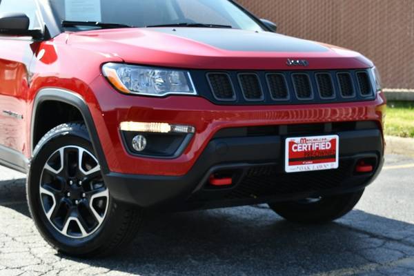 2020 Jeep Compass Trailhawk - CERTIFIED 4X4 ONE OWNER REMOTE START for sale in Oak Lawn, IL – photo 2