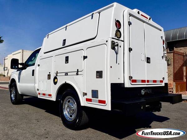 2013 FORD F350- 6.2L, FIBERGLASS KUV UTILITY BED "51k MILES" MUST... for sale in Las Vegas, CA – photo 4