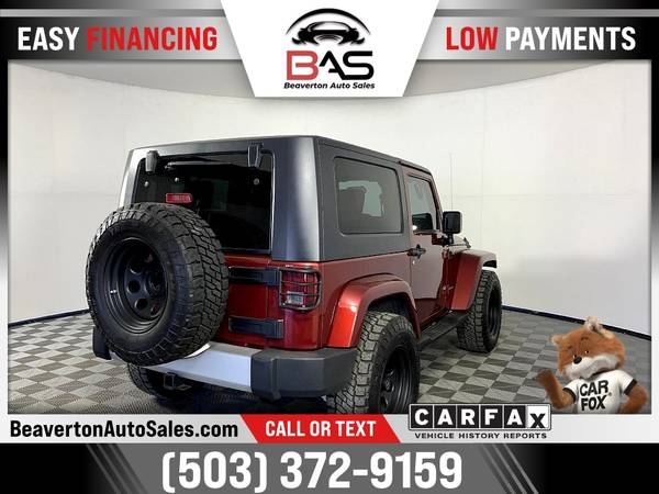 2008 Jeep Wrangler Sahara FOR ONLY 322/mo! - - by for sale in Beaverton, OR – photo 7