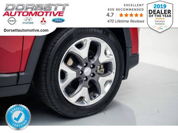 2019 Jeep Compass hatchback Redline Pearlcoat - cars & trucks - by... for sale in Terre Haute, IN – photo 12
