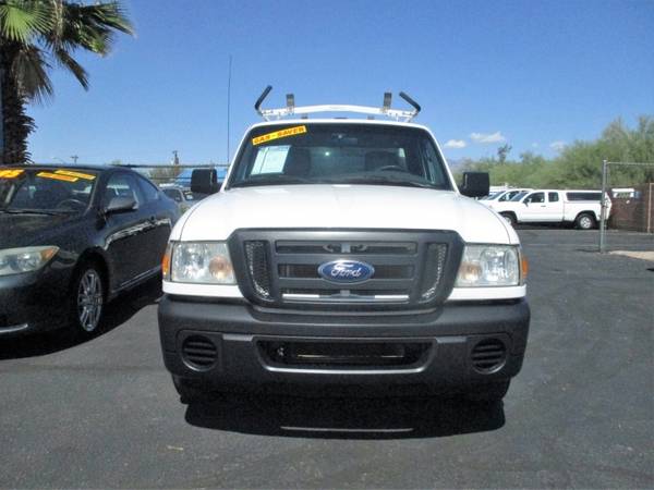 2011 Ford Ranger Regular Cab XL Pickup with Camper Shell and Ladder... for sale in Tucson, AZ – photo 2