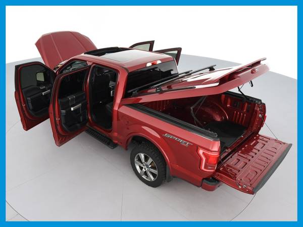2015 Ford F150 SuperCrew Cab Lariat Pickup 4D 5 1/2 ft pickup Red for sale in York, PA – photo 17