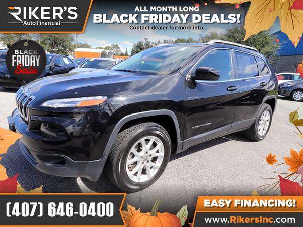 $206/mo - 2016 Jeep Cherokee Latitude - 100 Approved! - cars &... for sale in Kissimmee, FL – photo 3