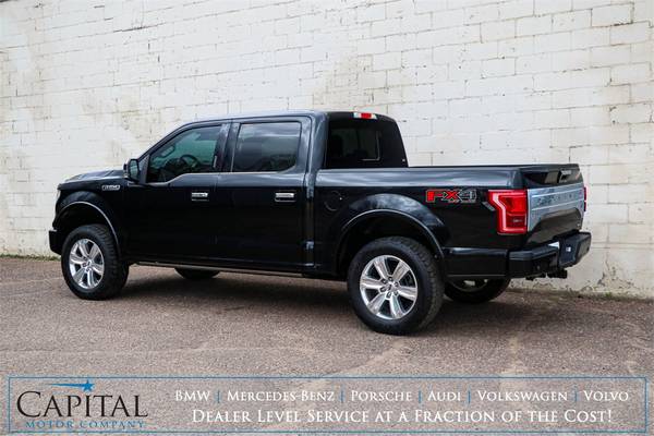 Immaculate 16 Ford F-150 Platinum 4x4 Crew Cab Short Box! - cars & for sale in Eau Claire, MN – photo 3