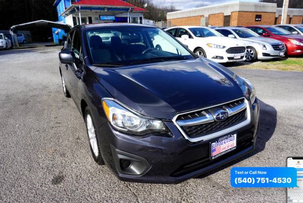 2013 Subaru Impreza 2.0i Premium 4-Door w/All Weather Package - ALL... for sale in Roanoke, VA – photo 10