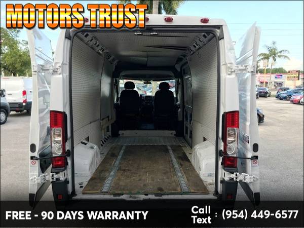 2017 Ram ProMaster Cargo Van 2500 High Roof 159" WB BAD CREDIT NO... for sale in Miami, FL – photo 21