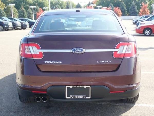 2011 Ford Taurus sedan Limited (Bordeaux Reserve Red Metallic)... for sale in Sterling Heights, MI – photo 7