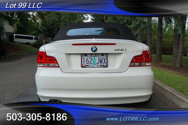 2012 BMW 1 Series 128i Convertible **RED INTERIOR** Navigation Heated for sale in Milwaukie, OR – photo 9