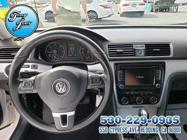 2013 Volkswagen Passat TDI SE 4-CYL TURBO DIESEL.....CERTIFIED PRE-OWN for sale in Redding, CA – photo 7