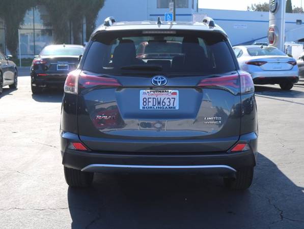 2018 Toyota Rav4 Hybrid Limited Awd 34mpg *Clean Carfax* LEASE... for sale in Burlingame, CA – photo 5