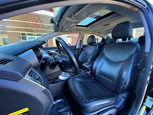 2011 Hyundai Elantra GLS: DESIRABLE Blk/Blk ** 4 Cylinder = Great... for sale in Madison, WI – photo 13