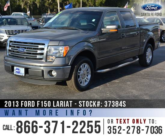 2013 FORD F150 LARIAT TRUCK *** Leather, SYNC, Bluetooth, Ford F-150 * for sale in Alachua, FL – photo 3