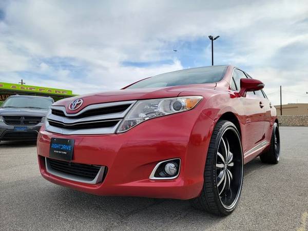 2015 Toyota Venza XLE Wagon 4D wagon RED - - by dealer for sale in El Paso, TX – photo 3