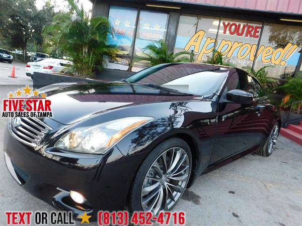 2011 Infiniti G37 2d Convertible TAX TIME DEAL! EASY for sale in TAMPA, FL – photo 3
