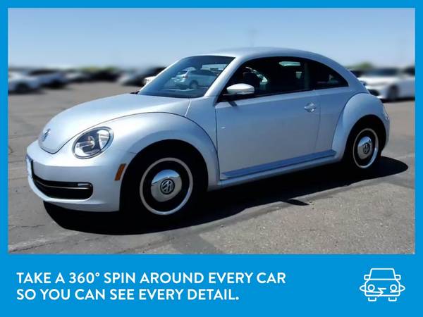 2016 VW Volkswagen Beetle 1 8T SE Hatchback 2D hatchback Silver for sale in Fort Worth, TX – photo 3