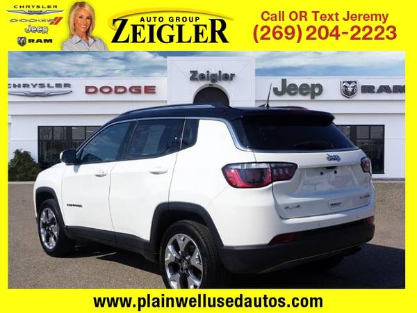 2018 Jeep Compass Limited - - by dealer for sale in Plainwell, MI – photo 2