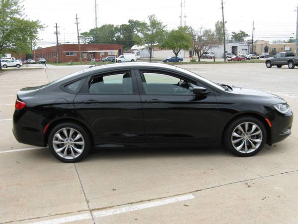 2015 *Chrysler* *200* *4dr Sedan S FWD* Black Clearc for sale in Cleveland, OH – photo 5