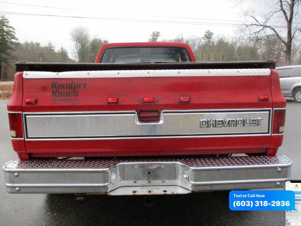1986 Chevrolet Chevy Pickup 60k Original Miles Southern Truck ~... for sale in Brentwood, NH – photo 4