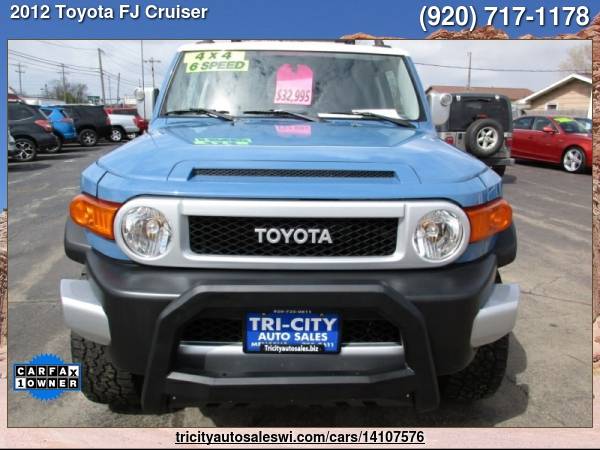 2012 TOYOTA FJ CRUISER BASE 4X4 4DR SUV 6M Family owned since 1971 for sale in MENASHA, WI – photo 8