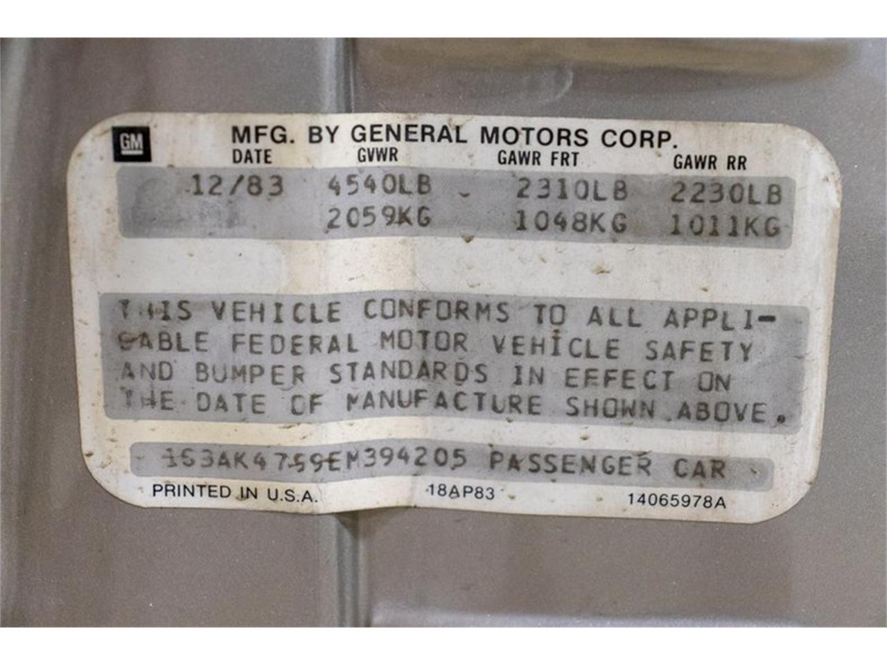 1984 Oldsmobile Cutlass for sale in Kentwood, MI – photo 72