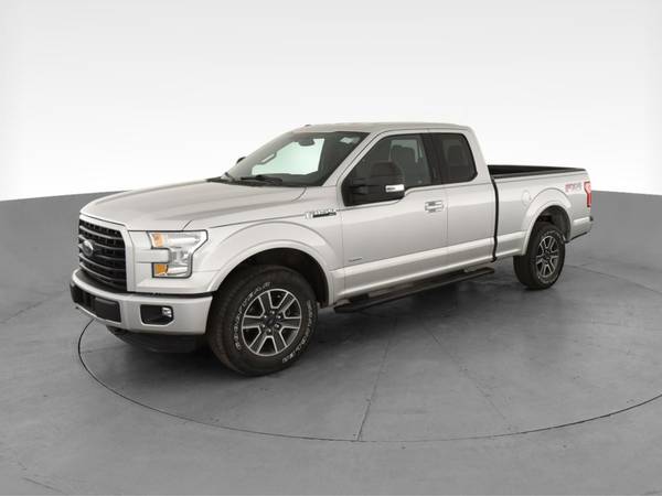 2015 Ford F150 Super Cab XLT Pickup 4D 6 1/2 ft pickup Silver - -... for sale in Scranton, PA – photo 3
