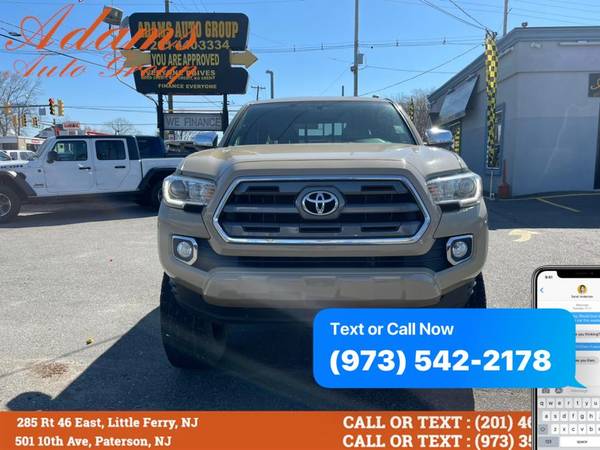 2016 Toyota Tacoma 4WD Double Cab V6 AT Limited (Natl) for sale in Paterson, NJ – photo 2