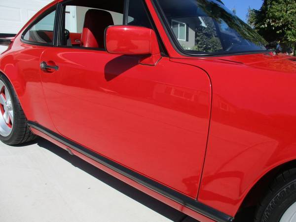 1985 Porsche Red/Red No Sunroof US Carrera Coupe for sale in Sacramento, CO – photo 19