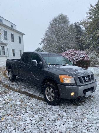 FS:2009 Nissan Titan Pro4X with plow - cars & trucks - by owner -... for sale in Bristol , RI – photo 7