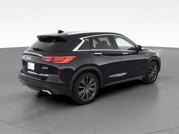 2020 INFINITI QX50 LUXE Sport Utility 4D hatchback Black - FINANCE -... for sale in Houston, TX – photo 11