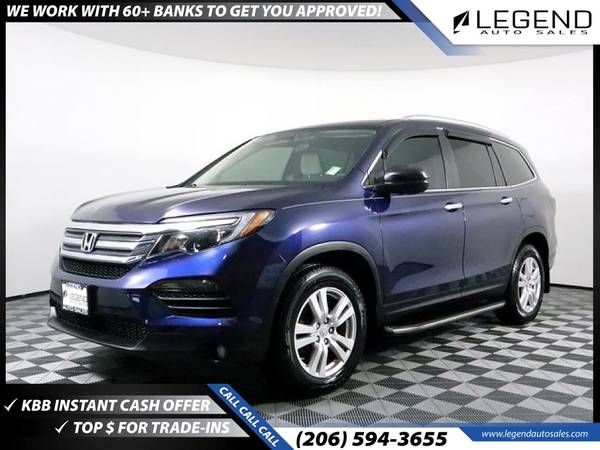 399/mo - 2016 Honda Pilot LX AWD SUV - - by dealer for sale in Burien, WA