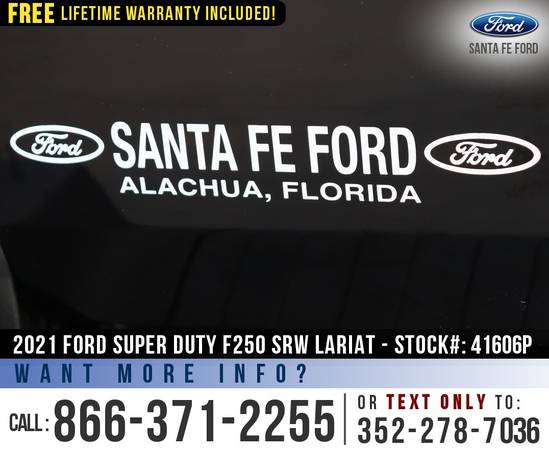 2021 Ford Super Duty F250 SRW Lariat Leather Seats, SYNC 3, BLIS for sale in Alachua, AL – photo 10