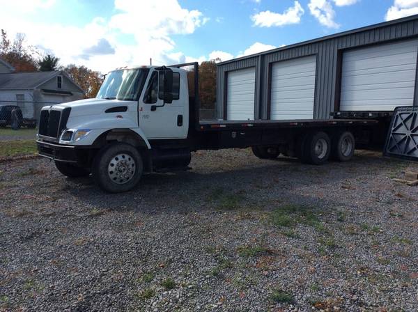 2007 International 7400 26' T/A Flatbed Truck RTR# 0103931-01 - cars... for sale in Kinsman, OH – photo 6