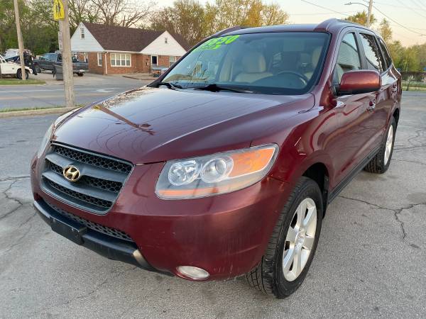 2007 Hyundai Santa Fe Limited Sunroof, Leather & DVD for sale in Des Moines, IA – photo 2