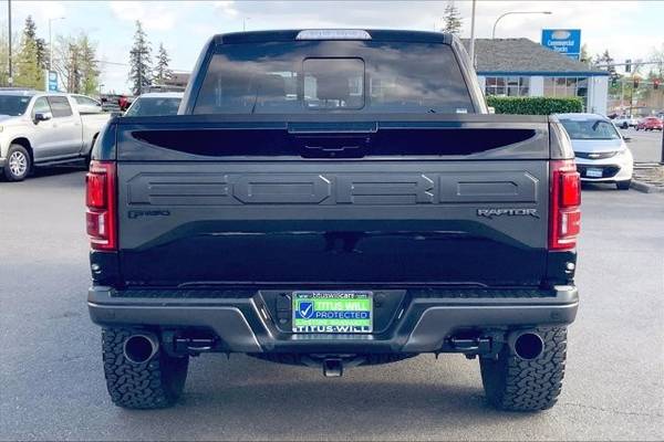 2018 Ford F-150 4x4 4WD F150 Truck Raptor Crew Cab for sale in Tacoma, WA – photo 4