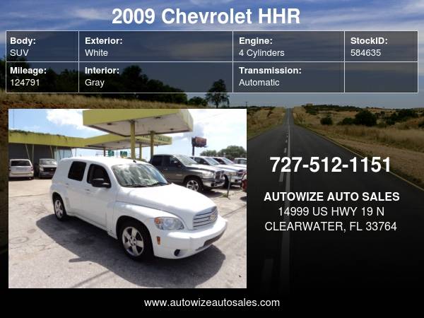 2009 Chevrolet HHR LS 2 2L - - by dealer - vehicle for sale in Clearwater, FL – photo 8