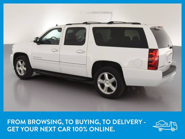 2014 Chevy Chevrolet Suburban 1500 LTZ Sport Utility 4D suv White for sale in Pittsburgh, PA – photo 5