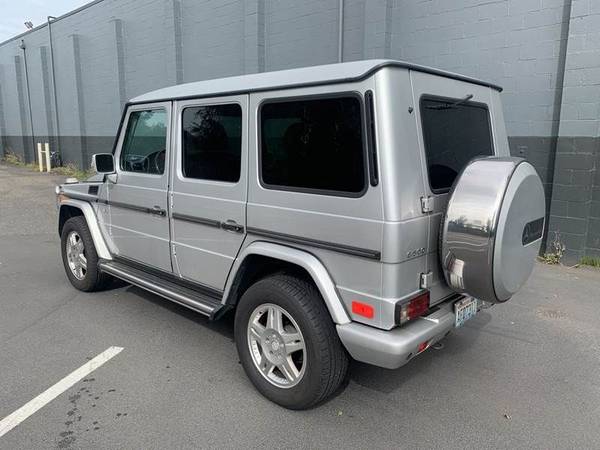 Silver 2003 Mercedes-Benz G-Class G 500 AWD 4MATIC 4dr SUV for sale in Lynnwood, WA – photo 5