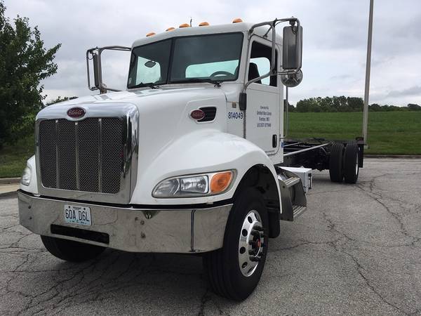 Peterbilt 335 Chassis and Moving Vans - cars & trucks - by dealer -... for sale in Earth City, NY – photo 5
