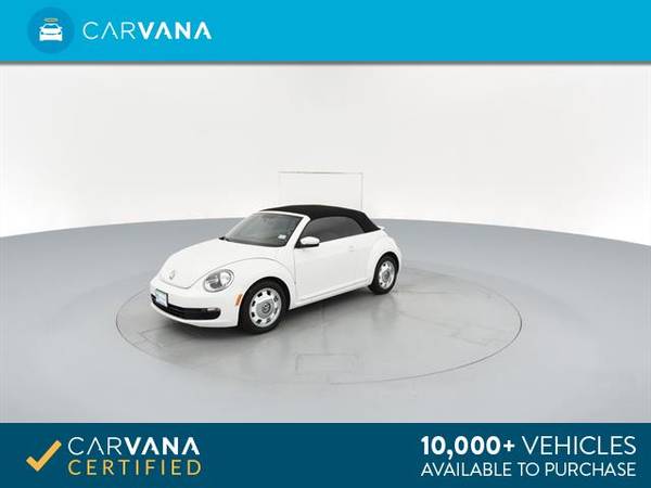2015 VW Volkswagen Beetle 1.8T Convertible 2D Convertible WHITE - for sale in Columbia, SC – photo 6