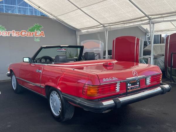 1987 Mercedes-Benz 560-Class 560 SL Stock A1335 for sale in Los Angeles, CA – photo 9