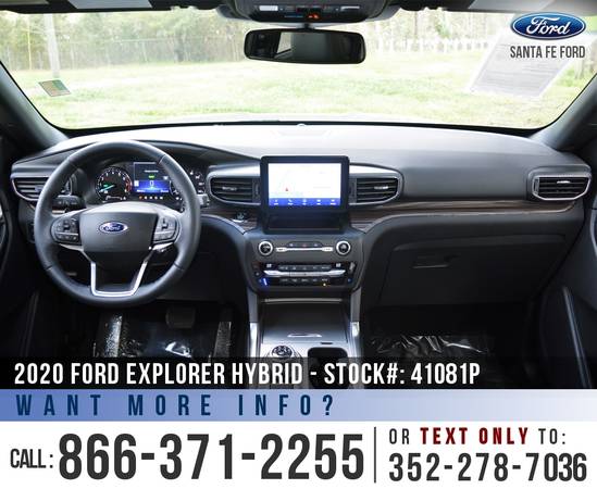 2020 FORD EXPLORER HYBRID LIMITED Leather Seats - SYNC for sale in Alachua, FL – photo 14