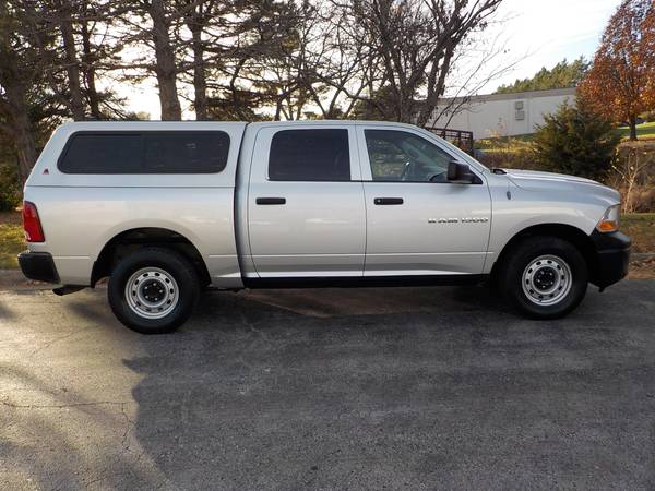 2012 Ram 1500 4x4 ST Crew Cab with Shell, 172k, Warranty - cars &... for sale in Merriam, MO – photo 5