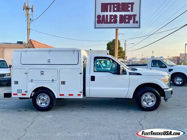 2013 FORD F350- 6.2L, FIBERGLASS KUV UTILITY BED "51k MILES" MUST... for sale in Las Vegas, CA – photo 22