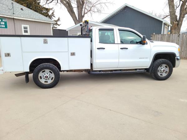 2016 GMC SIERRA 2500hd Service box dbl cab 4x4 - - by for sale in Sioux City, IA – photo 6