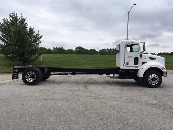 Peterbilt 335 Chassis and Moving Vans - cars & trucks - by dealer -... for sale in Earth City, NY – photo 2