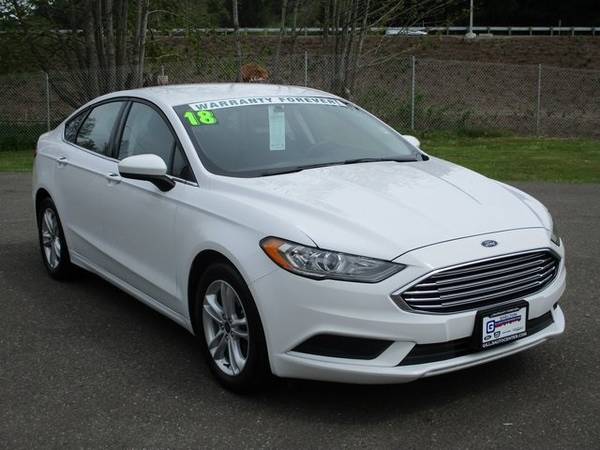 LIKE NEW 2018 Ford Fusion SE 2 5L Sedan WARRANTY FOREVER - cars & for sale in Shelton, WA – photo 7